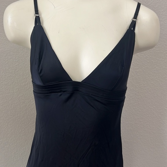 Victoria’s Secret Black Slip Nighty Dress Medium - Picture 2 of 6